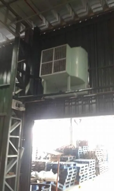 Climatizador de ar evaporativo industrial