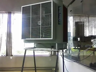 Climatizador de ar industrial portátil