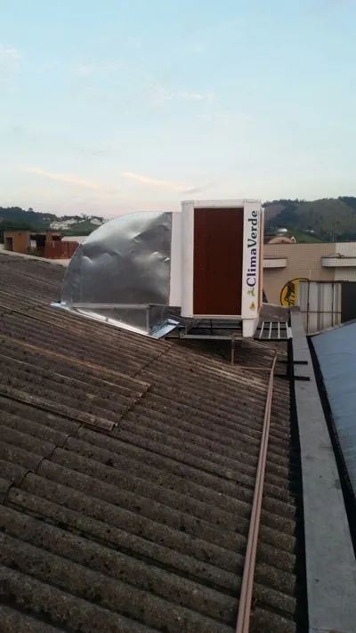 Climatizador evaporativo de teto