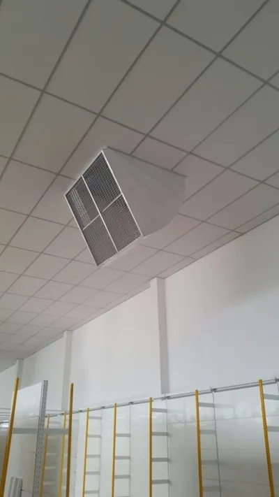 Climatizador evaporativo de teto